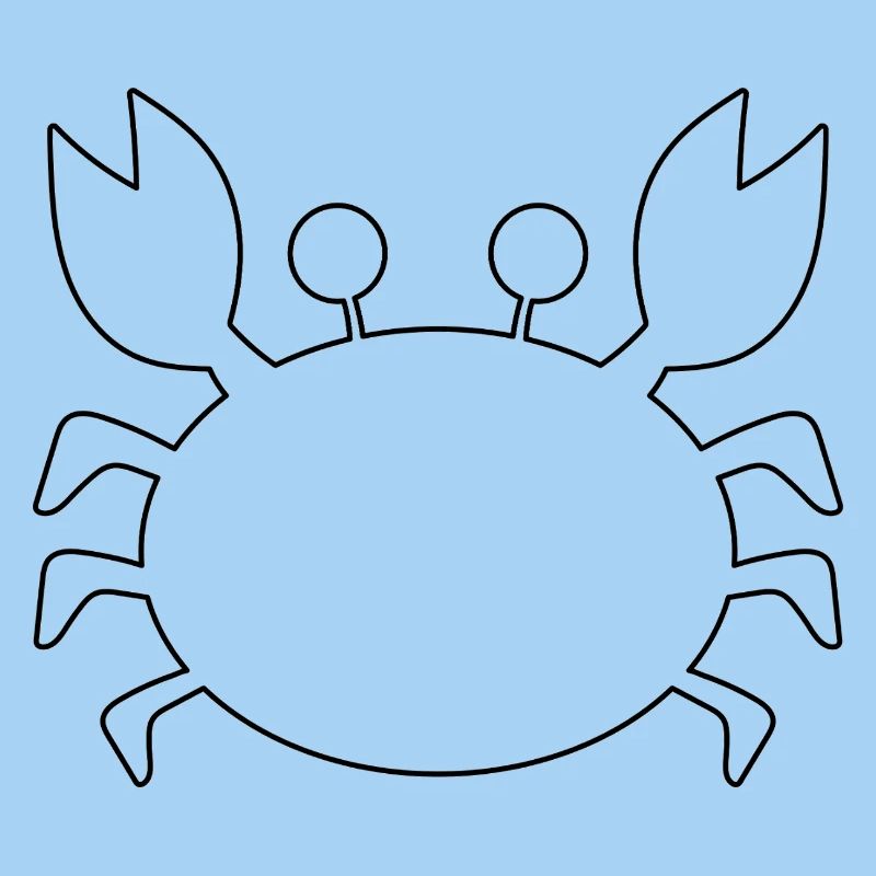 Krabbenumriss