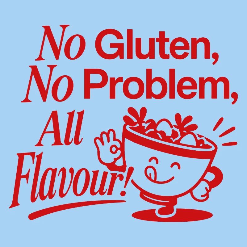 Pas de gluten, pas de problème, farine bizarre