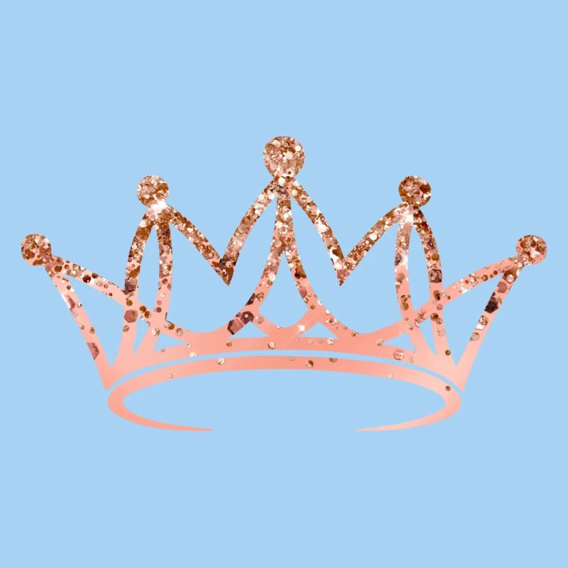 Crown, elegant, glitter, customizable