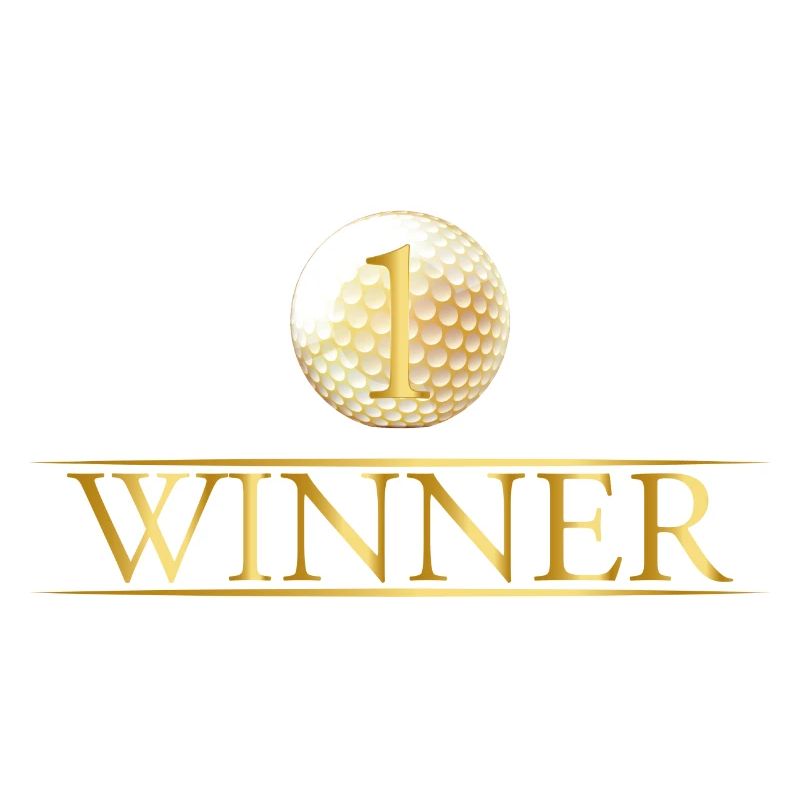 Golf Sieger Golfball Platz Geschenk Trophäe Sport