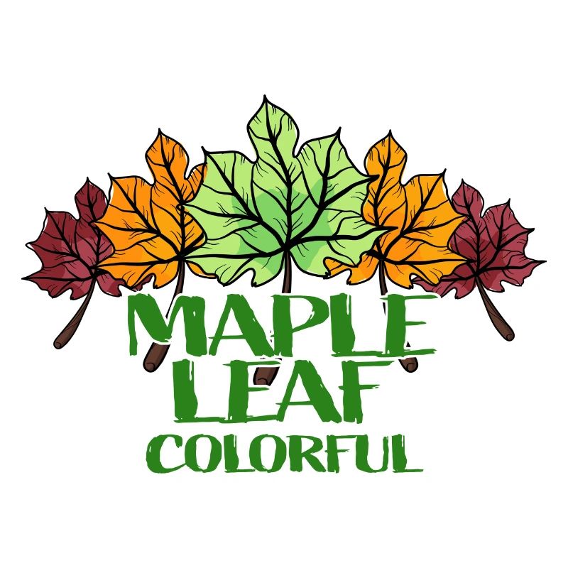 Maple Leaf coloré