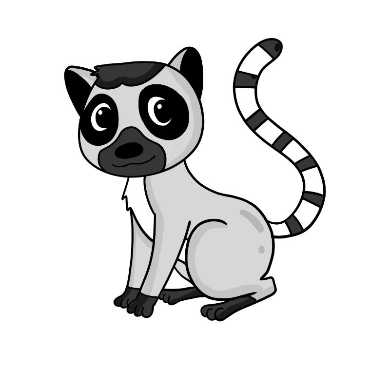 Lemur Primat Geschenk