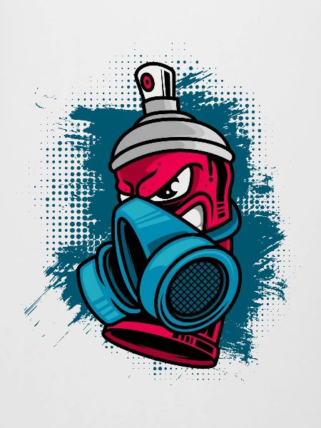 Spraydose Lackierer Kunst Graffiti