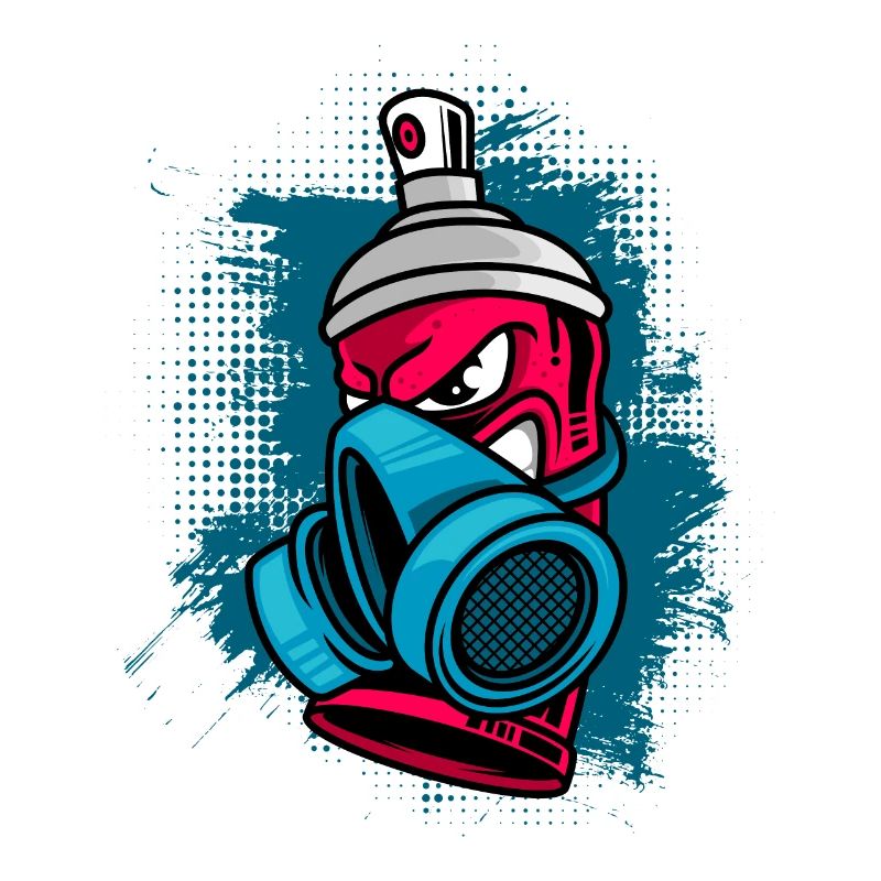 Spraydose Lackierer Kunst Graffiti