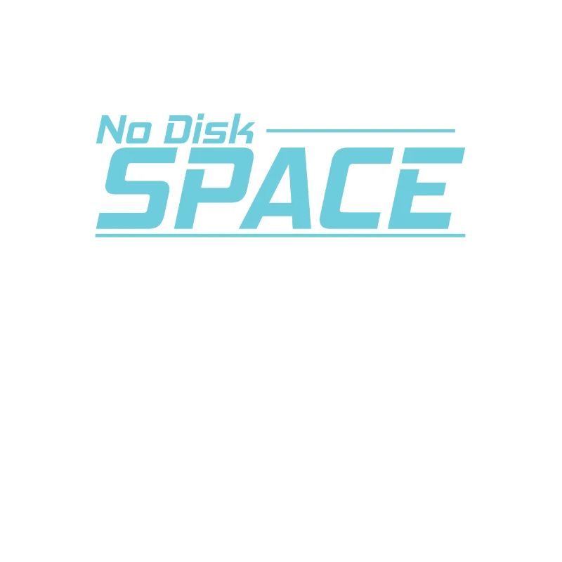 No Disk Space Retrospeichermodul