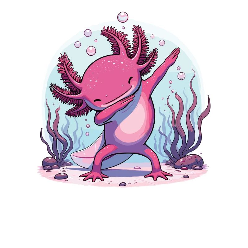 Dab Axolotl Dabbing pour les amateurs d’axolotls