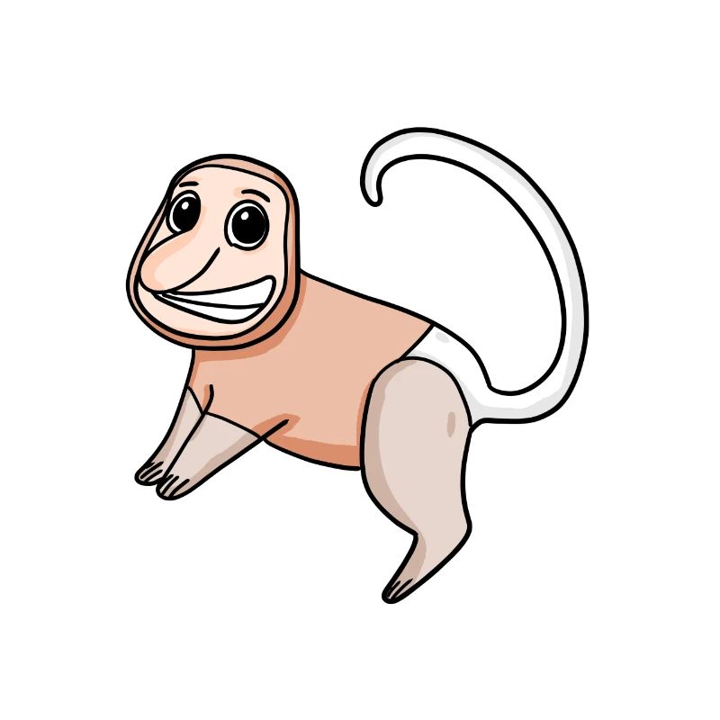 Proboscis Monkey Monkey Monkey