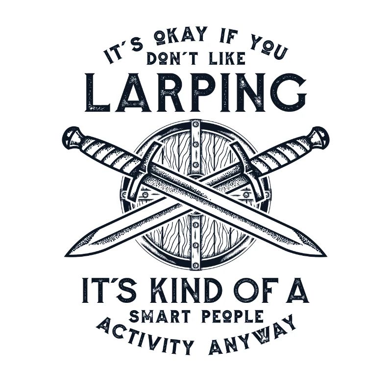 Smart People Activity LARPing Armor Weapons