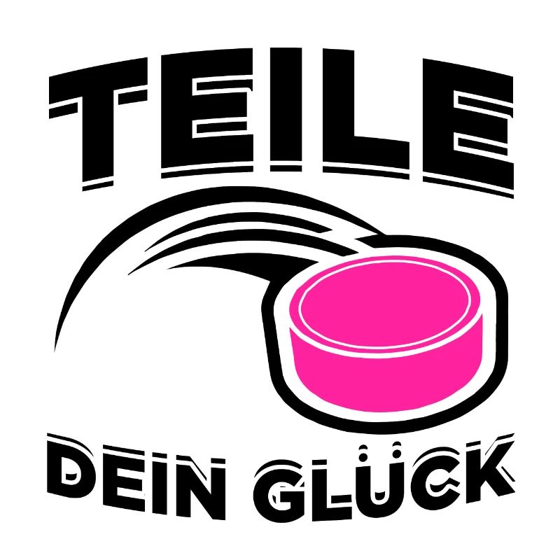 Teile dein Glück Druff Druffie Techno Geschenkidee