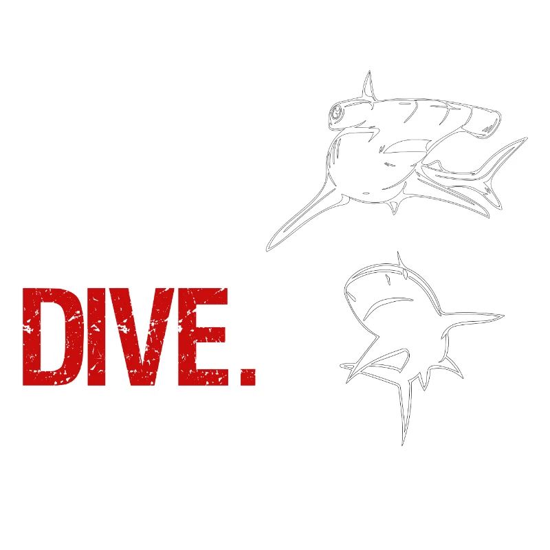 Eat Sleep Dive Repeat - Hammerhai