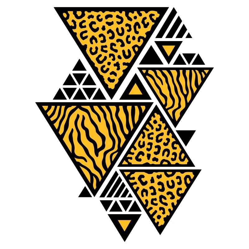 Triangle pattern (Tiger / Leopard)