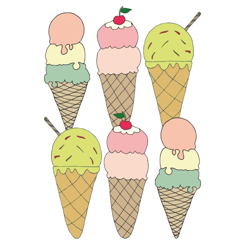 variations de glace 6x