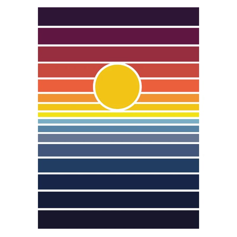 le coucher du soleil