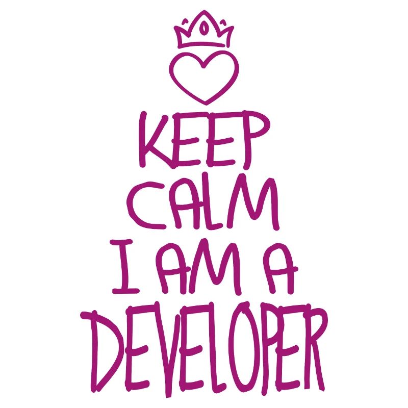 Keep Calm Softwareentwickler cool Geschenk