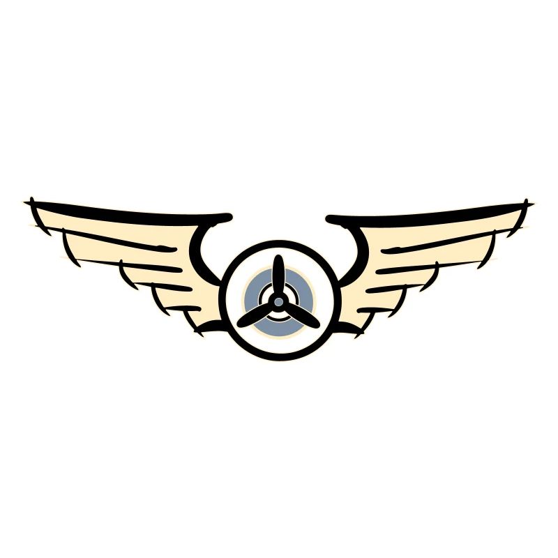 Aviation Symbol Air Force Swing Airplane Pilot