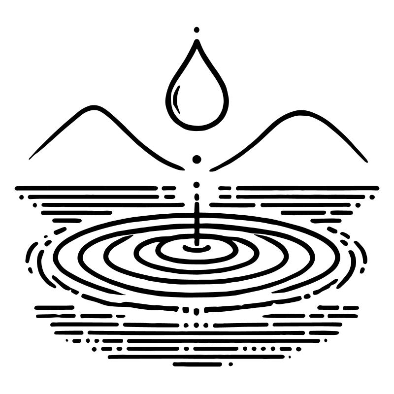 Water Drops & Waves – Zen-Inspired