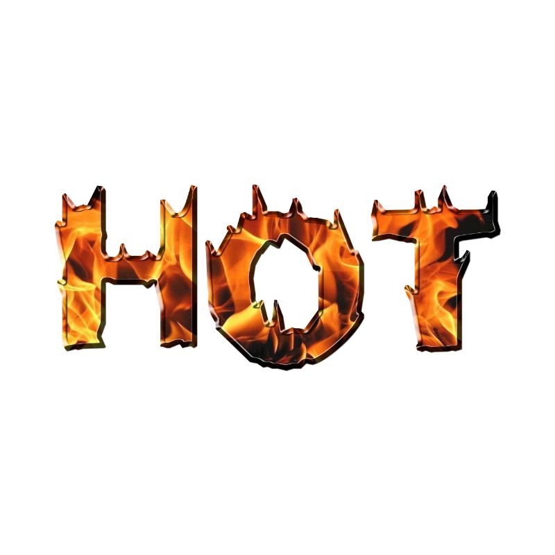 HOT Fire Hot Gift Burning Idea Flame