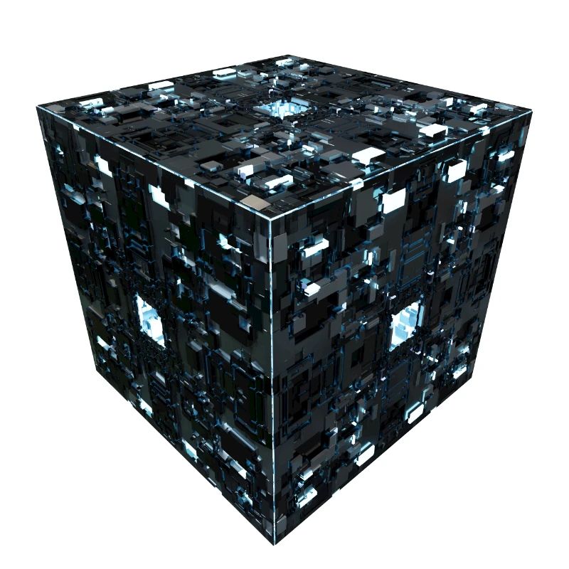 Cube sci-fiction