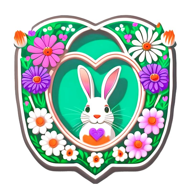 Easter Bunny Easter Bunny Flowers