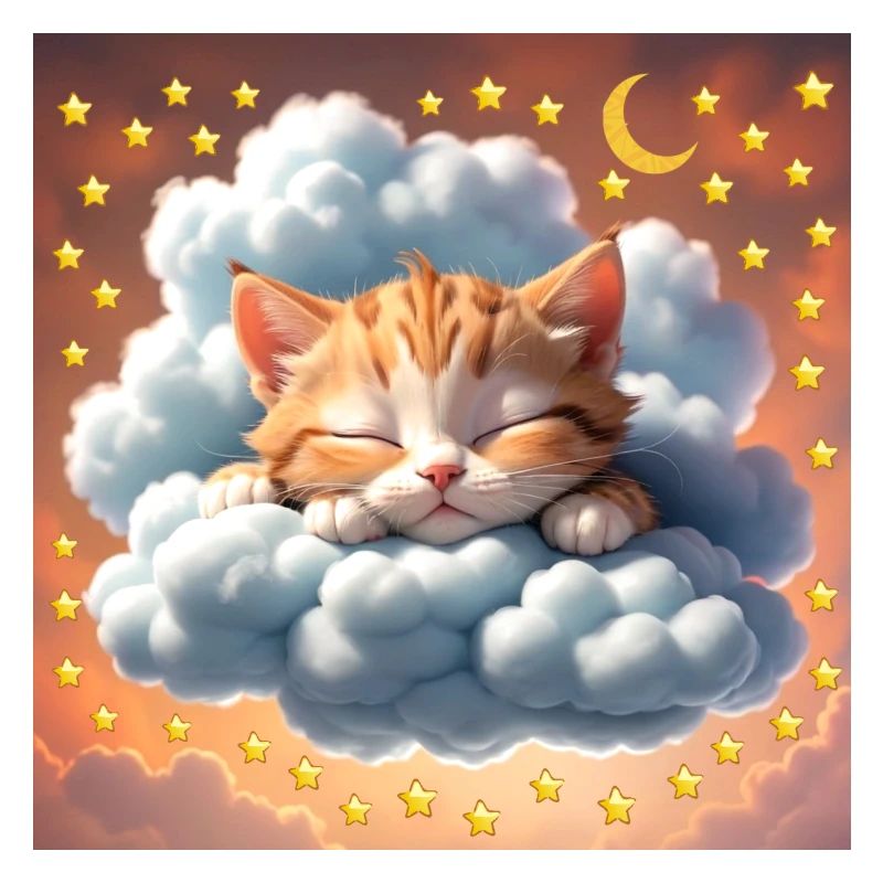 sleeping cat