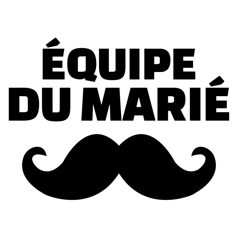 équipe du marié