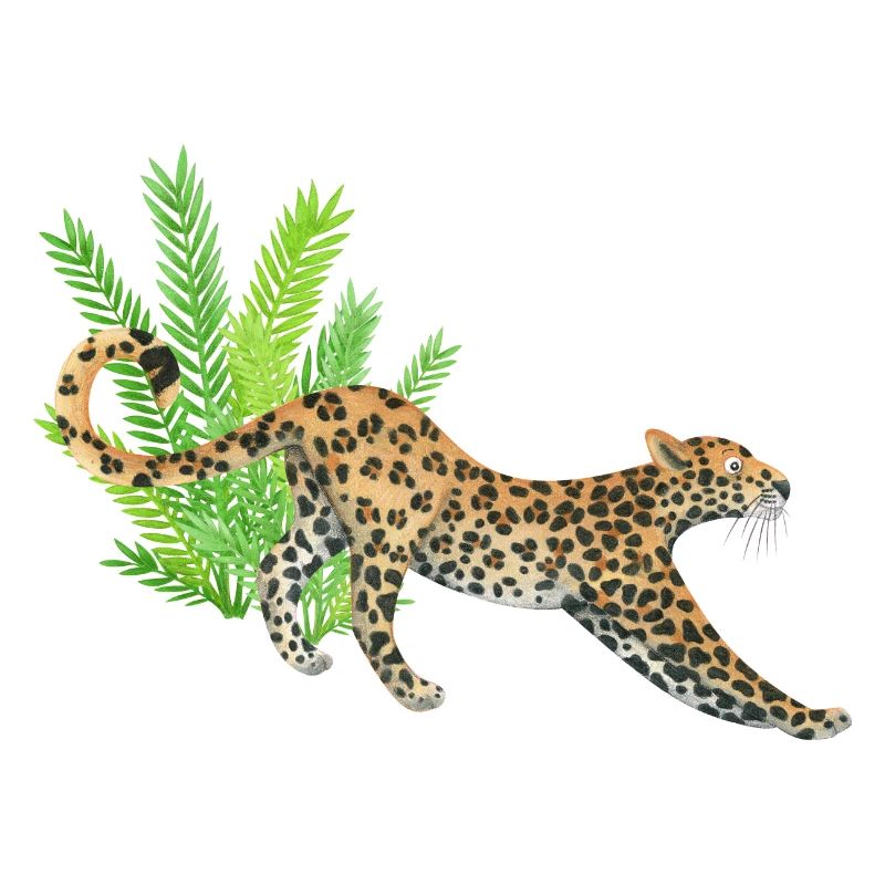Leopard in the jungle