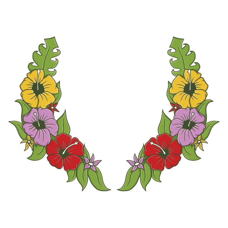 Couronne de fleurs