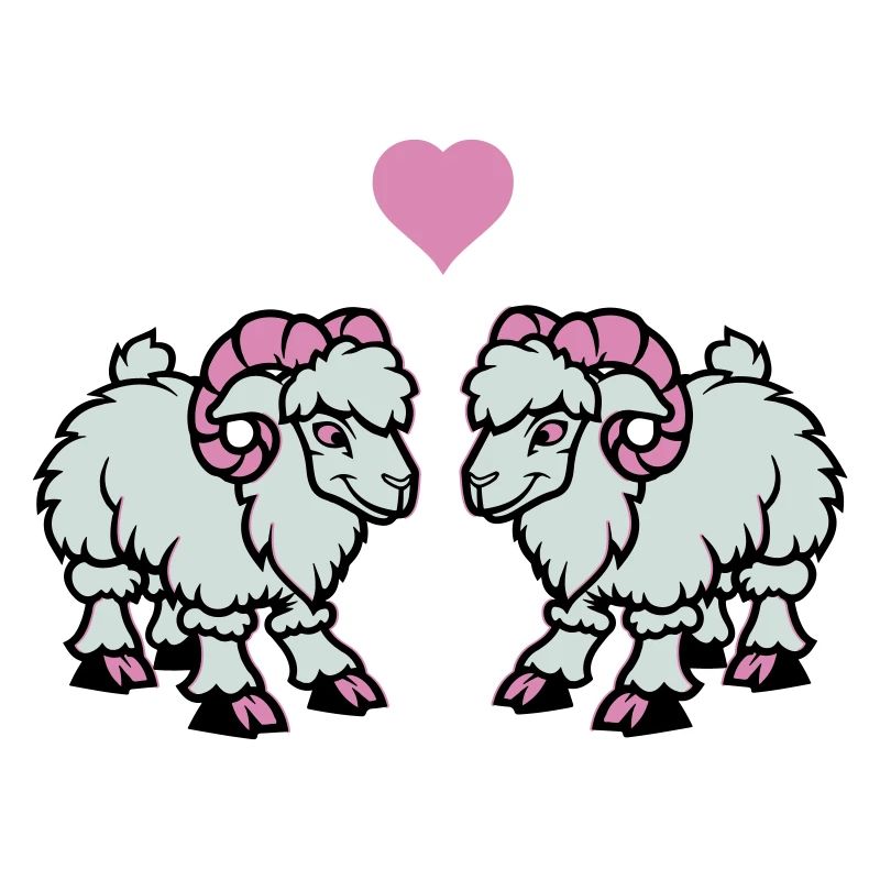Sheep Comic Aries Love