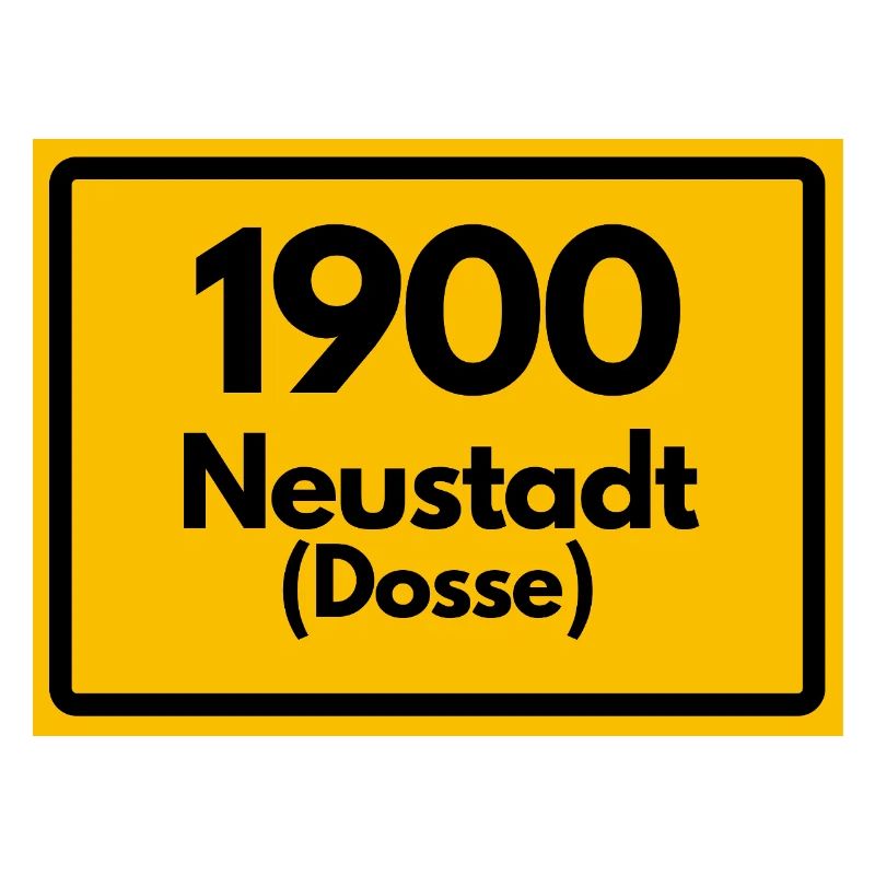 OLD POSTCODE ZIP CODE RETRO 1900 NEUSTADT DOSSE