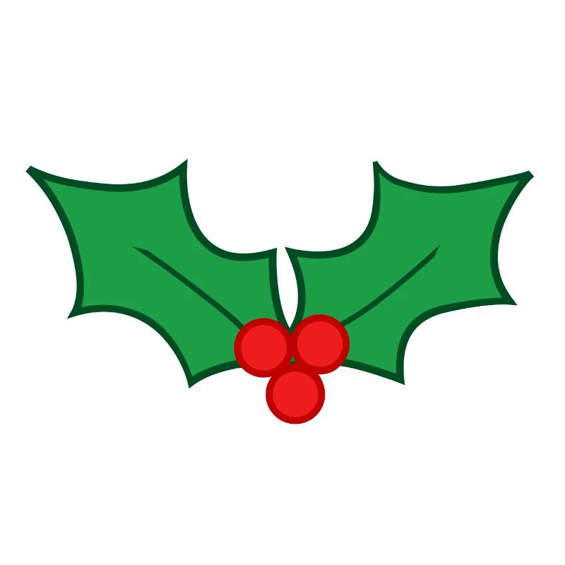Weihnachtsstechpalme bringt Glück