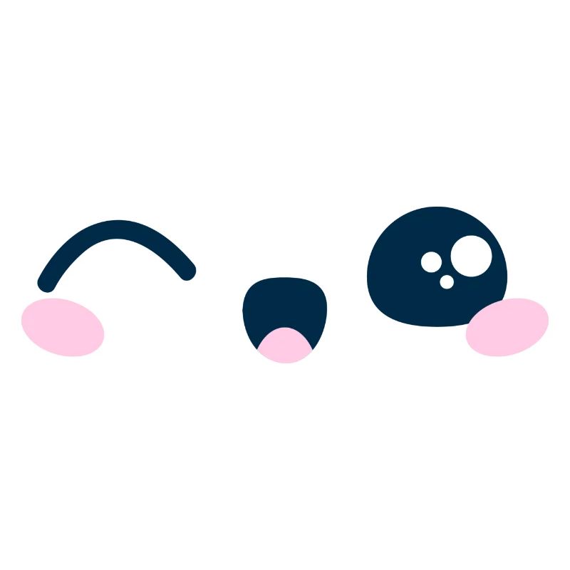 Kawaii Mignon clin d'oeil idée cadeau tshirt sweat