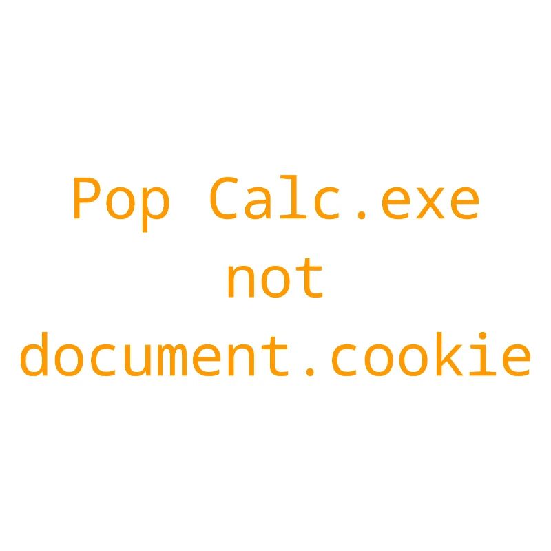 Vulnerability Exploit t-shirt - Calc.exe - XSS