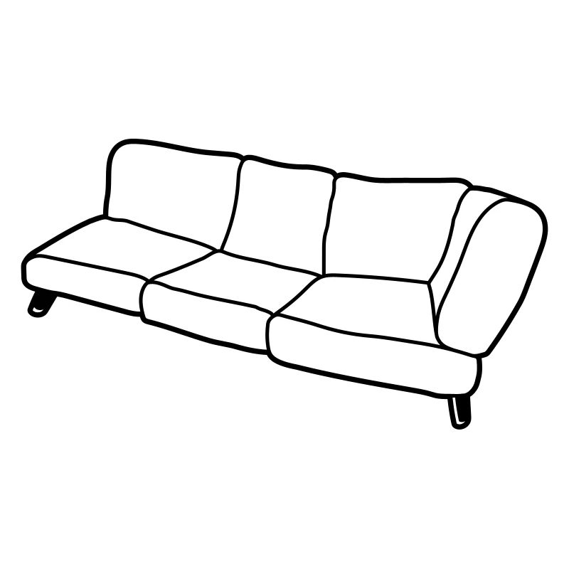 Clipart design sofa