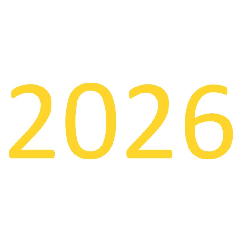 2026 Yellow Template Personalize