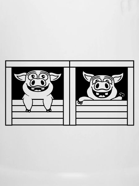 Team 2 Stall Schweine