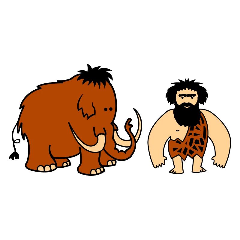 Mammoth caveman