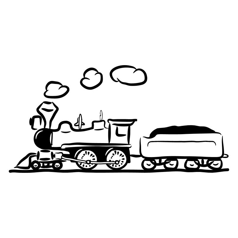dampflok lok eisenbahn western comic