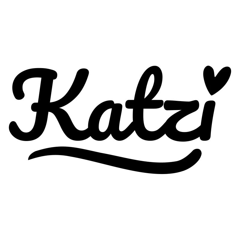 Katzi Schrift Herz