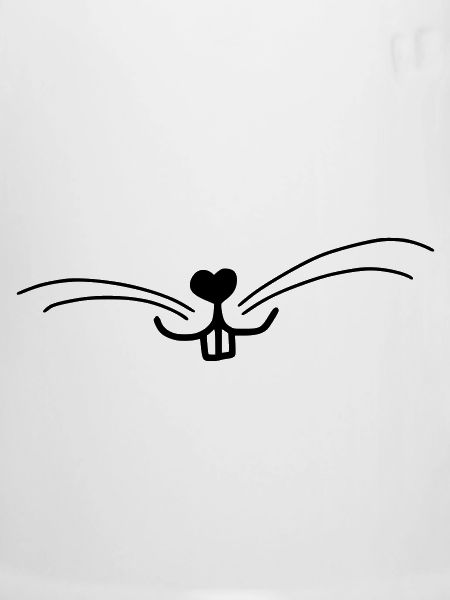 Cute bunny face