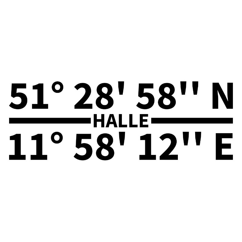 Halle (Saale) coordinates