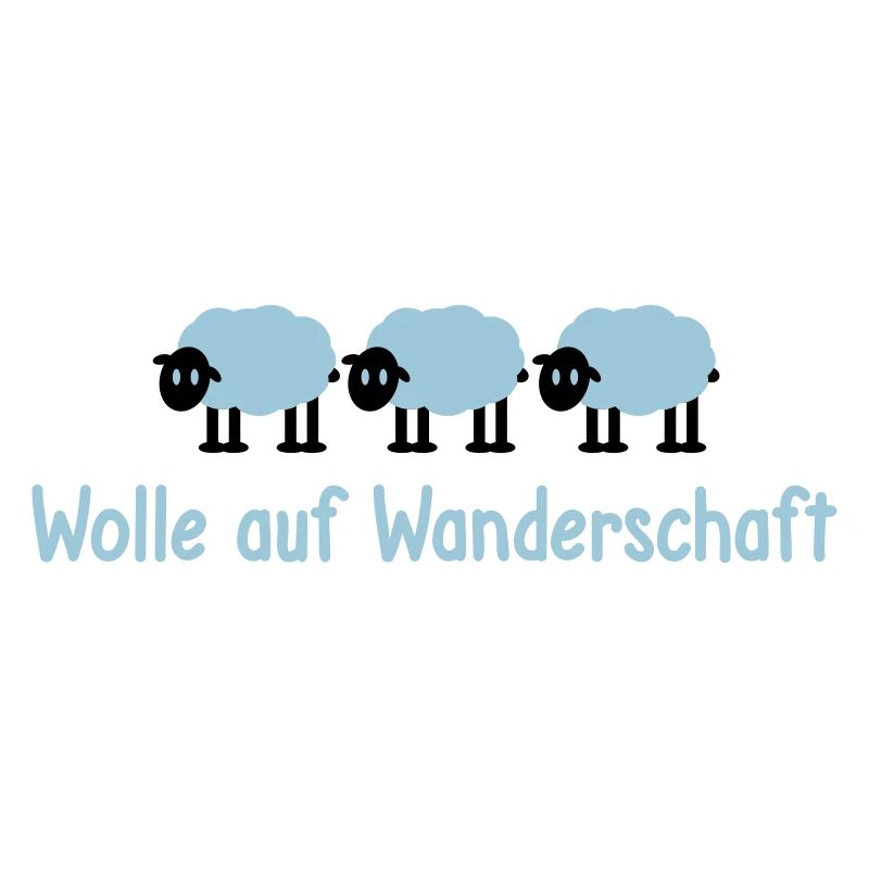 Wolle auf Wanderschaft Schafe Schäfchen Lämmer süß