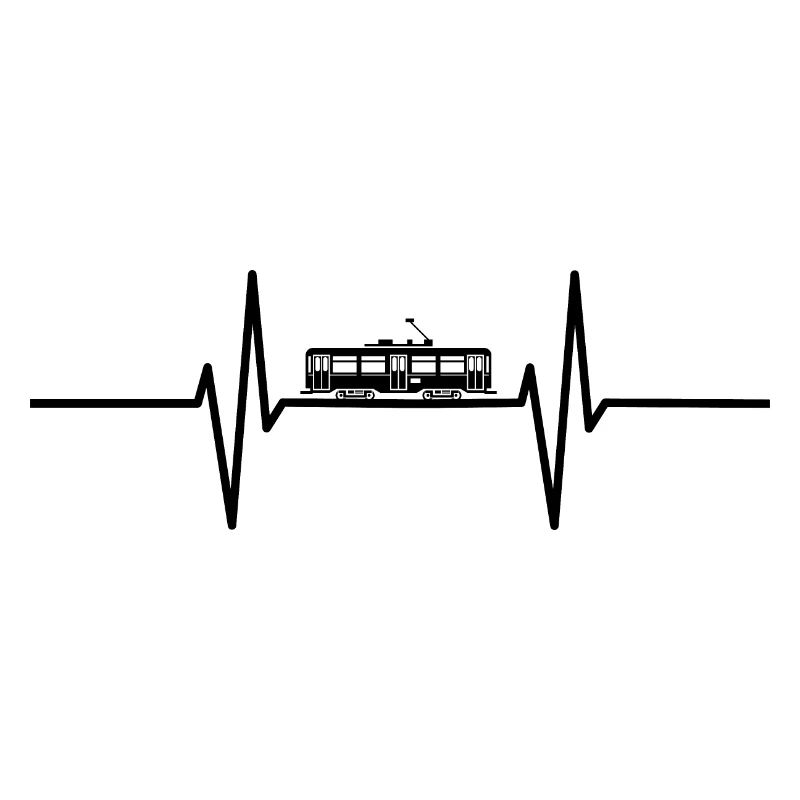 Herzschlag mit historischer Straßenbahn / S-Bahn