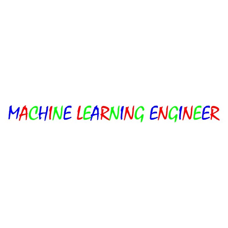 Machine Learning Engineer – Farbliche Typografie