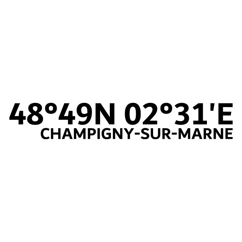 Champigny-sur-Marne coordinates