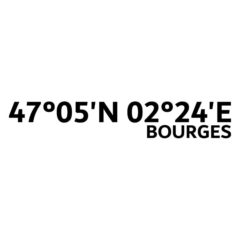 Bourges coordinates