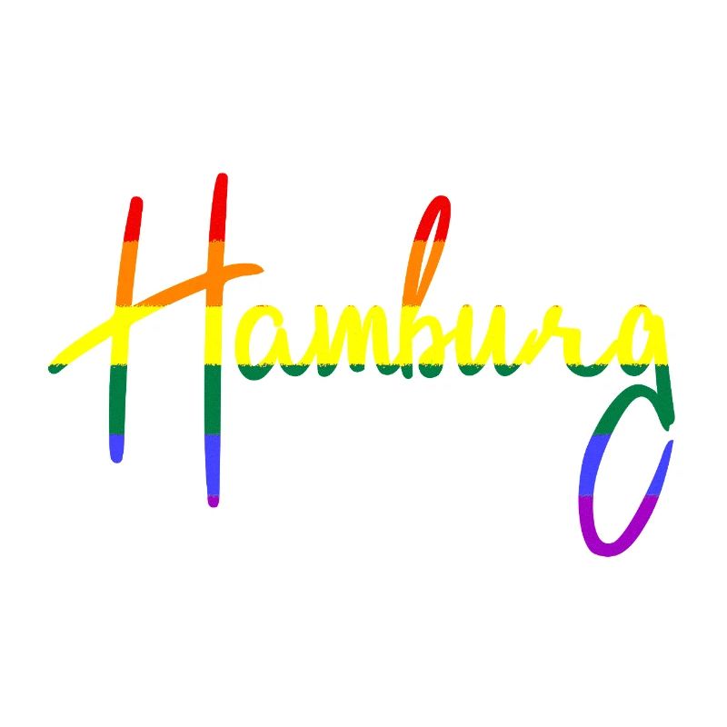 Hamburg - Regenbogen - Regenbogenfarben