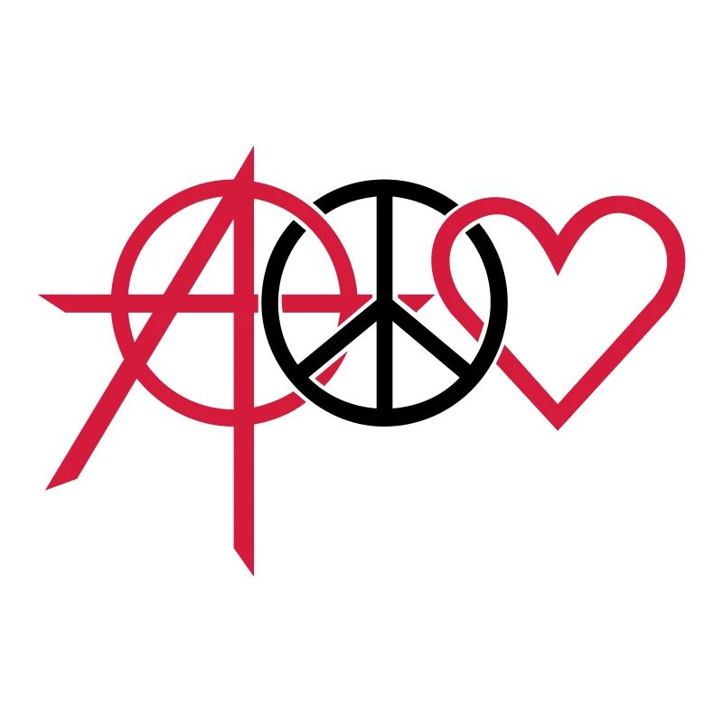 anarchy peace love (2c)