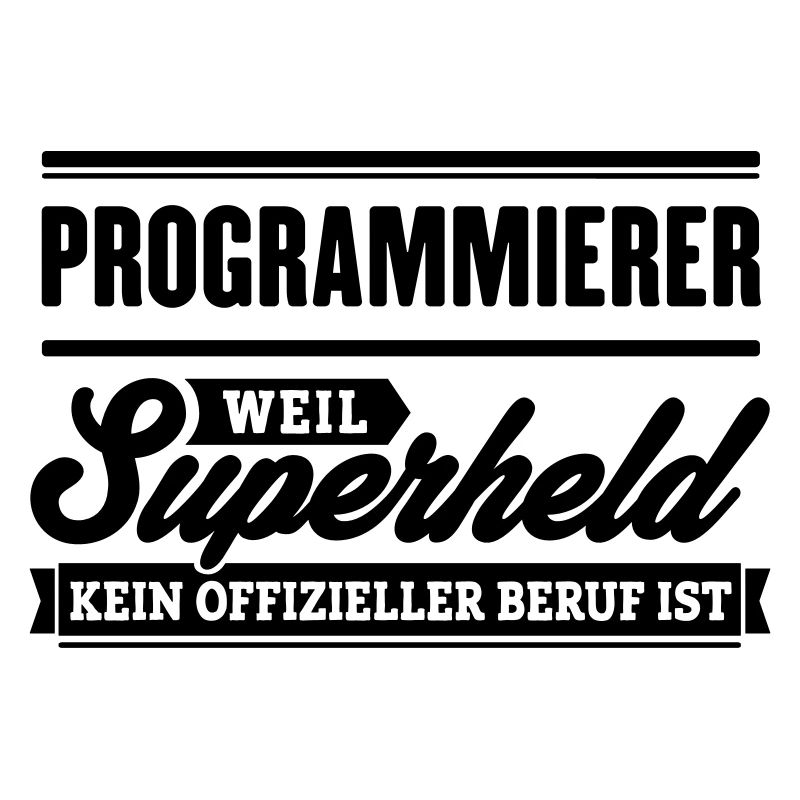 Superheld Programmierer
