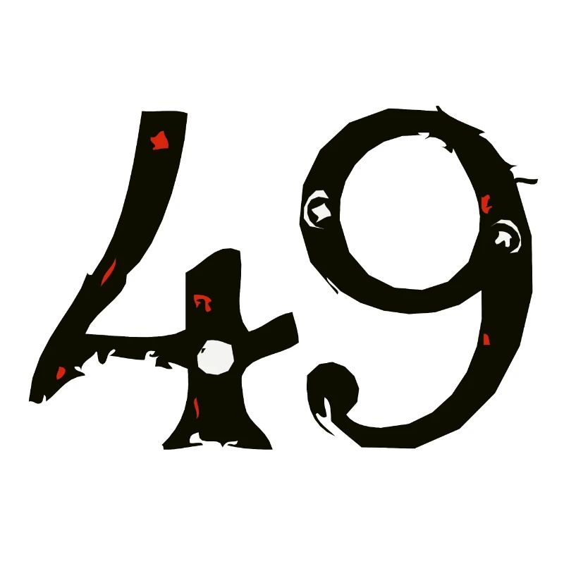 49 numero chiffre quarante neuf 2003 A