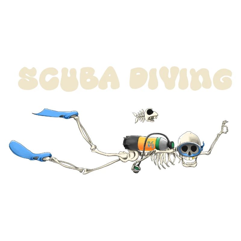 skeleton diver